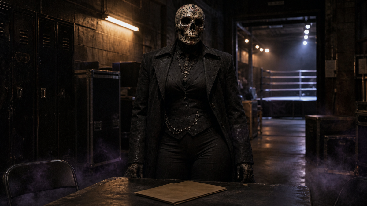 Portrait of Maria DeSantos / La Calavera